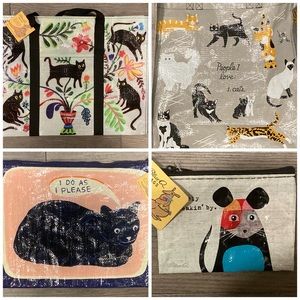 NEW Vinyl Bags for Cat Lovers!